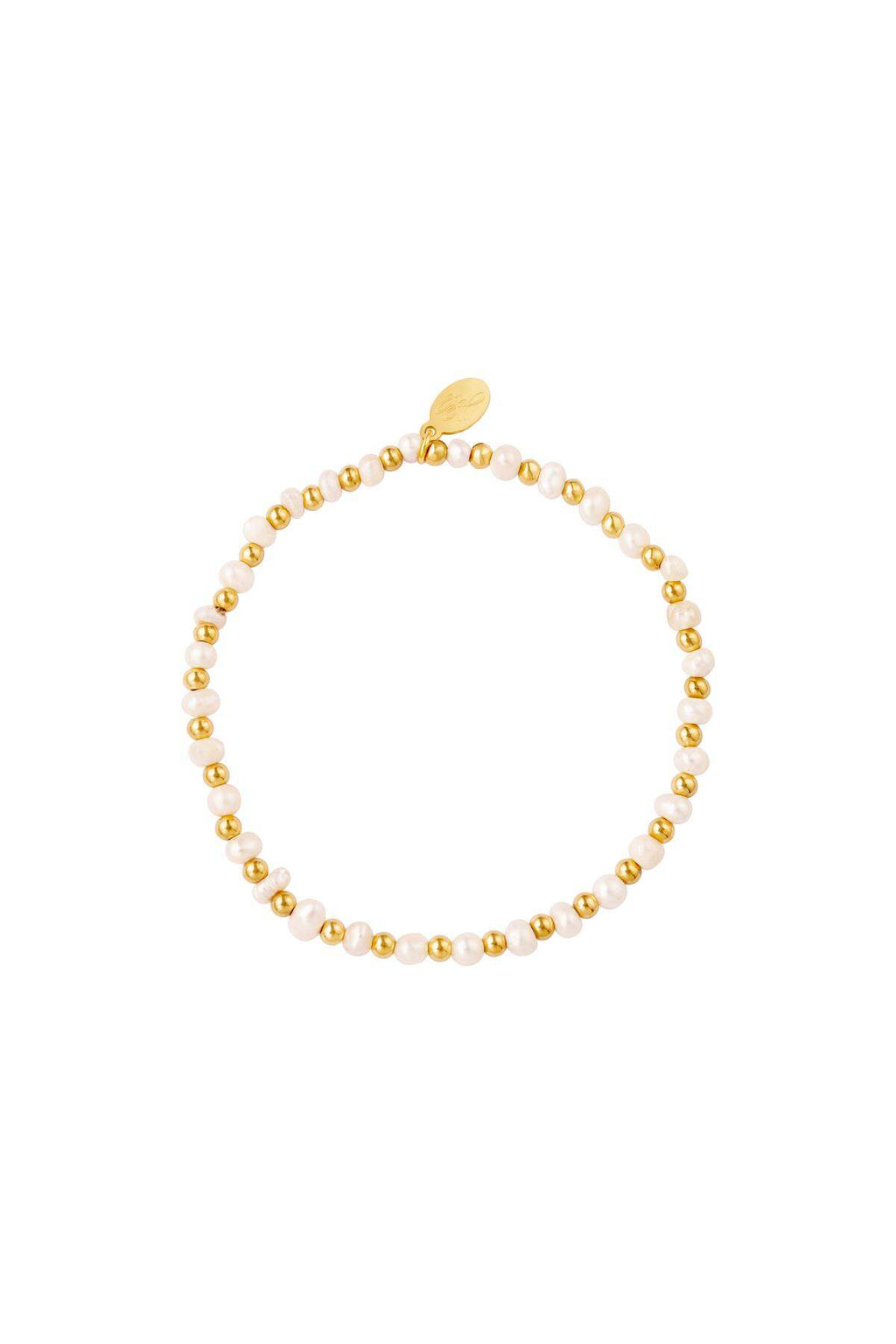 Elegant Gold Beaded Bracelet for Women
