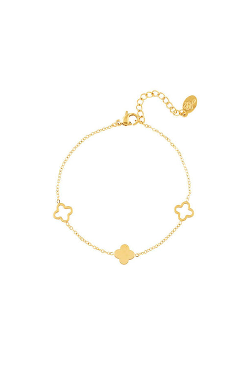 Stylish Stainless Steel Charm Bracelets in Silver & Gold