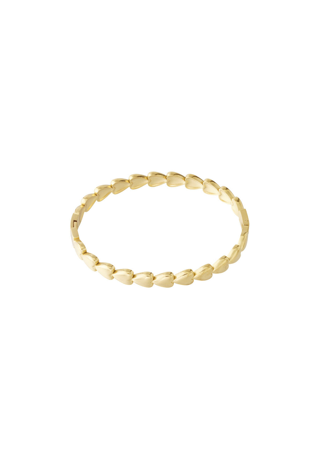 Elegant Heart Bangle for Everyday Glamour
