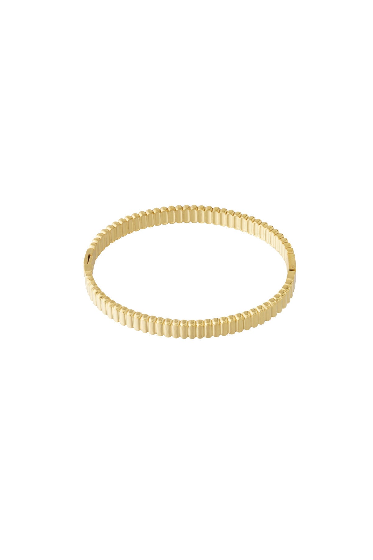 Stylish Irregular Shaped Bangle | All Fit, 14K Gold Plated