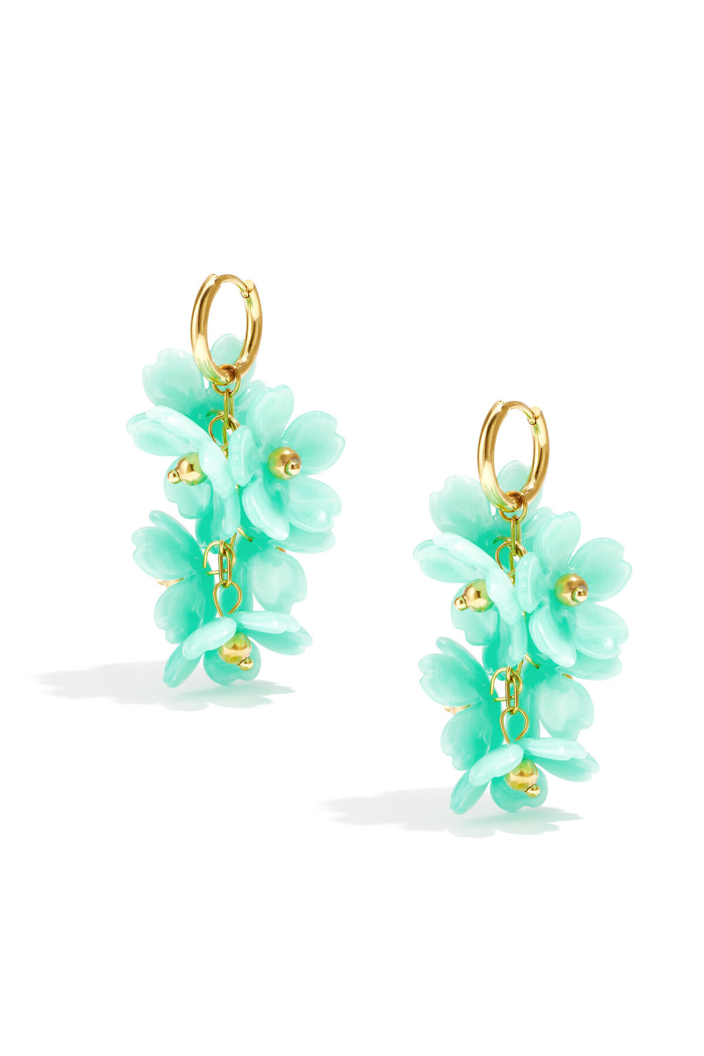 Charming Flower Drop Earrings for Spring/Summer