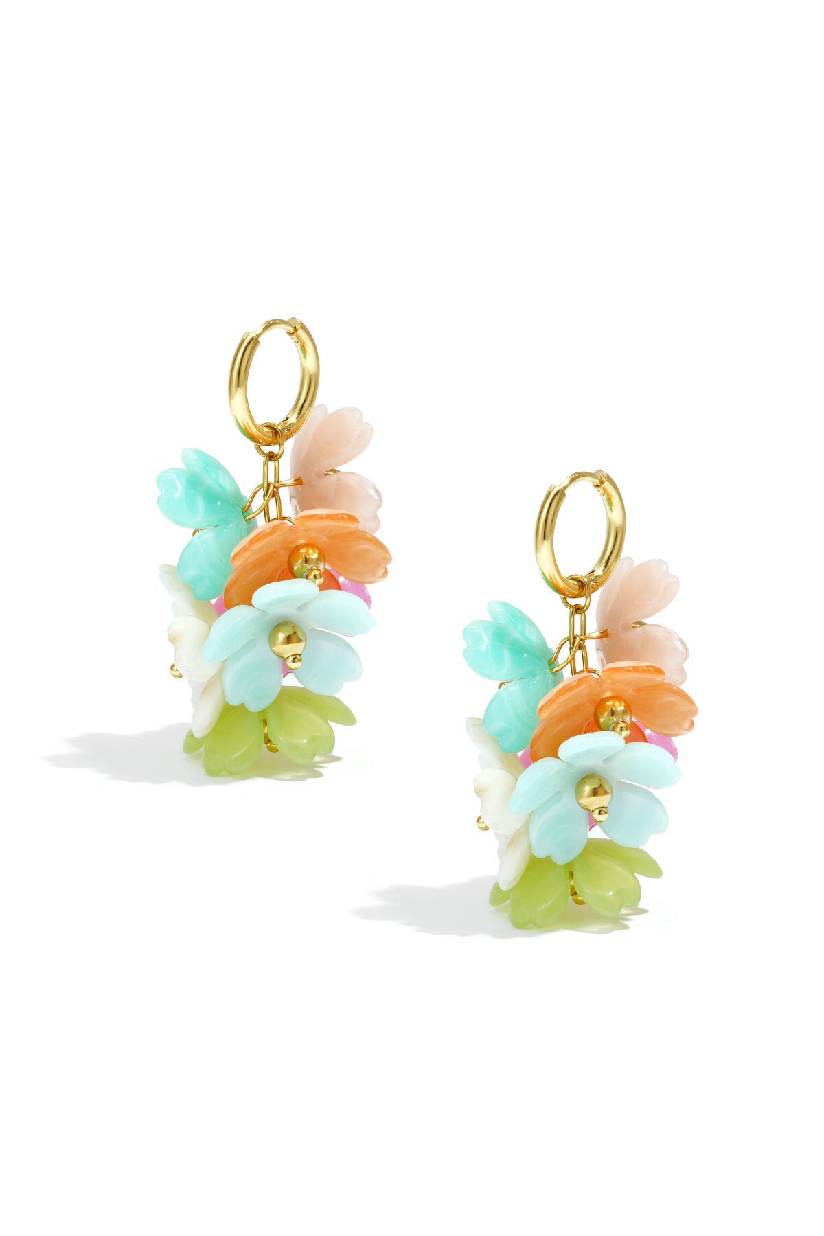 Charming Flower Drop Earrings for Spring/Summer